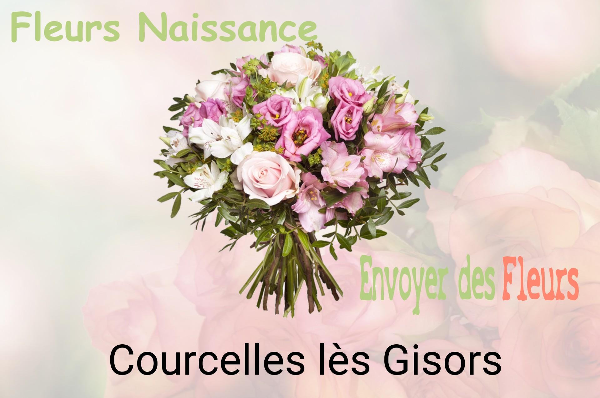 Bouquet de fleurs de naissance livré à Courcelles-lès-Gisors