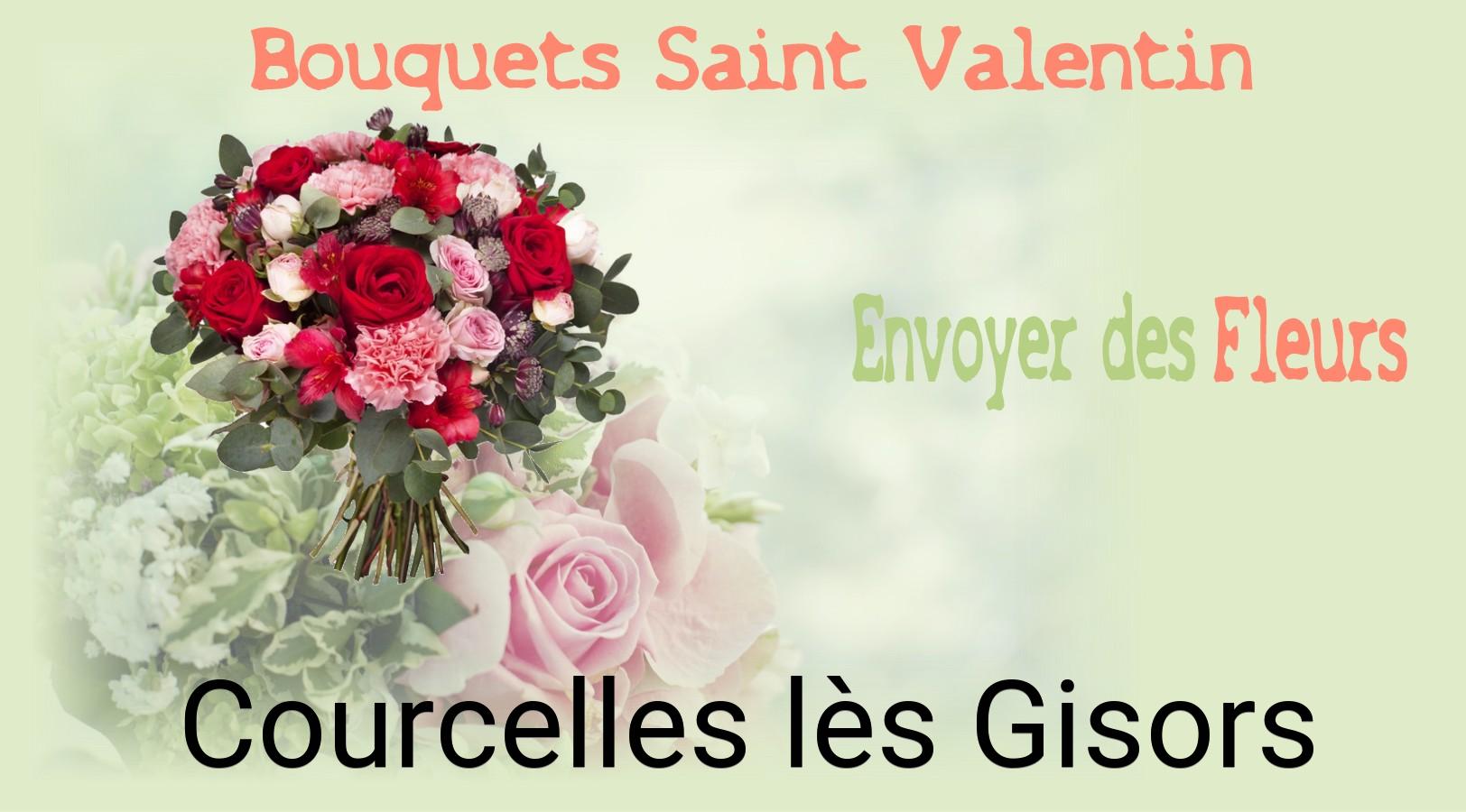 Roses de Saint-Valentin livrées à Courcelles-lès-Gisors